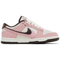 Nike Dunk Low SE Double Swoosh Pink Glaze