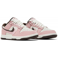 Nike Dunk Low SE Double Swoosh Pink Glaze