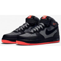 Nike Air Force 1 Mid '07 Dark Grey Crimson