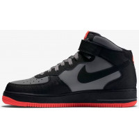 Nike Air Force 1 Mid '07 Dark Grey Crimson