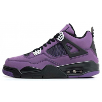 Travis Scott x Nike Air Jordan 4 Retro Purple зимние