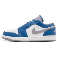 Nike Air Jordan 1 Low True Blue Grey