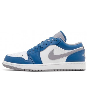 Nike Air Jordan 1 Low True Blue Grey