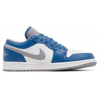 Nike Air Jordan 1 Low True Blue Grey
