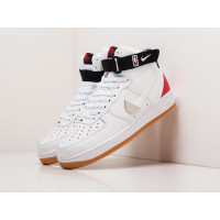 NBA x Nike Air Force 1 High White Bright Crimson