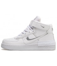 Nike Air Force 1 Shadow High Winter White Grey