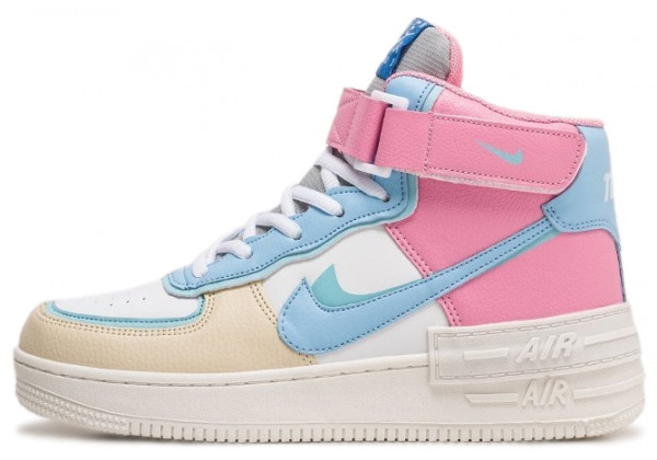 Nike Air Force 1 Shadow High Winter Blue Pink