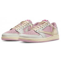 Кроссовки Nike Air Jordan Low OG Travis Scott Sail Shy Pink