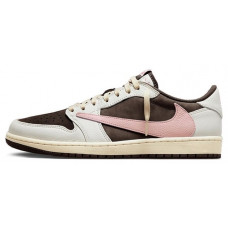 Кроссовки Nike Air Jordan Low OG Travis Scott Dark Pony Pink Oxford