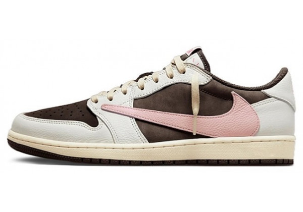 Кроссовки Nike Air Jordan Low OG Travis Scott Dark Pony Pink Oxford