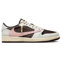 Кроссовки Nike Air Jordan Low OG Travis Scott Dark Pony Pink Oxford