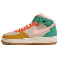 Nike Air Force 1 Mid Vivid Sulfur Rush Orange