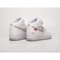 Nike Air Force 1 Mid x Supreme x The North Face White Grey