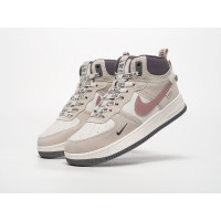 Nike Air Force 1 Mid Grey White Pink