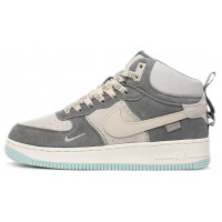 Nike Air Force 1 Mid Grey White Blue