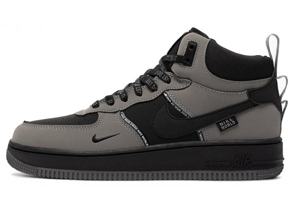 Nike Air Force 1 Mid Black Grey