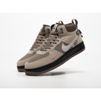 Nike Air Force 1 Mid Beige Brown Black