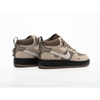 Nike Air Force 1 Mid Beige Brown Black