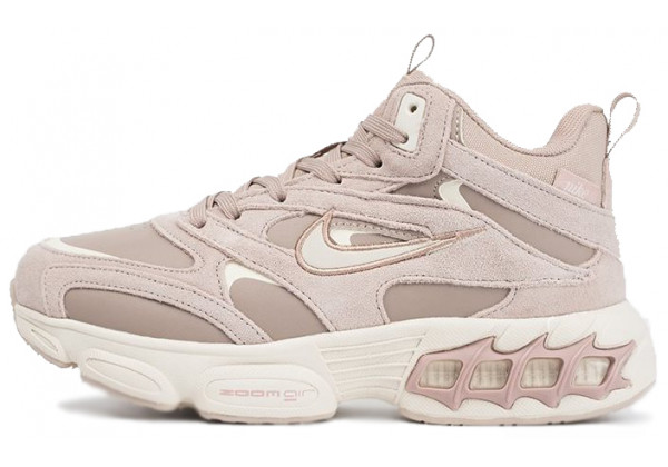 Nike Zoom Air Fire High Beige Pink зимние