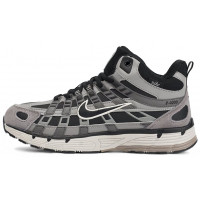 Nike P-6000 High Grey Black зимние