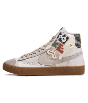 Кроссовки Nike Blazer Mid 77 Voodoo Grey White