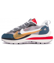 Nike x Sacai Vaporwaffle Grey Orange Red White