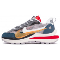 Nike x Sacai Vaporwaffle Grey Orange Red White