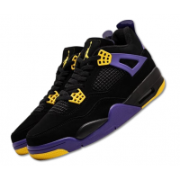 Кроссовки Nike Air Jordan 4 Retro Lakers Alternate