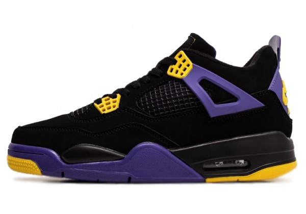 Кроссовки Nike Air Jordan 4 Retro Lakers Alternate