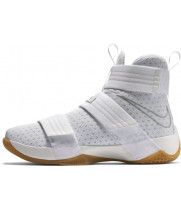 Кроссовки Nike Lebron Soldier 10 белые