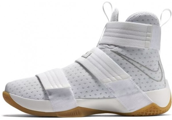 Кроссовки Nike Lebron Soldier 10 белые