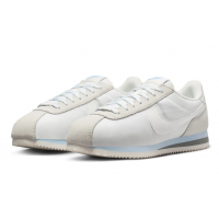 Кроссовки Nike Cortez серые с синим