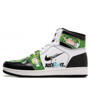 Кроссовки Nike Air Jordan 1 Mid Rick and Morty Just Rick It