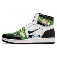 Кроссовки Nike Air Jordan 1 Mid Rick and Morty Just Rick It