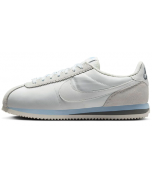 Кроссовки Nike Cortez серые с синим