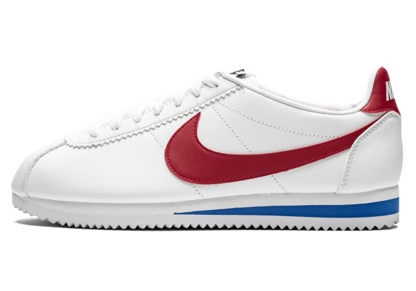 Кроссовки Nike Cortez бело-красные