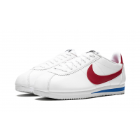 Кроссовки Nike Cortez бело-красные