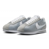 Nike Cortez Textile Flat Silver White