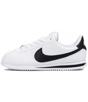 Кроссовки Nike Cortez белые с черным