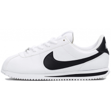 Кроссовки Nike Cortez белые с черным