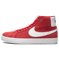 Nike SB Zoom Blazer Mid Red Suede