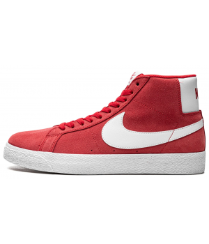 Nike SB Zoom Blazer Mid Red Suede