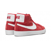 Nike SB Zoom Blazer Mid Red Suede