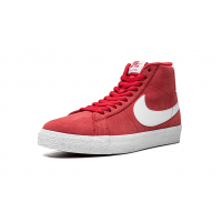 Nike SB Zoom Blazer Mid Red Suede