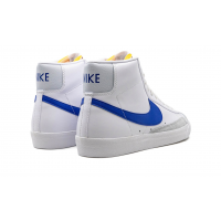 Кроссовки Nike Blazer Mid 77 Vintage белые с синим