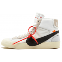 Мужские Jordan Retro 1 High Og x Off-White Blazer (Белые) 