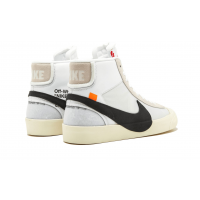 Мужские Jordan Retro 1 High Og x Off-White Blazer (Белые) 