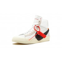 Мужские Jordan Retro 1 High Og x Off-White Blazer (Белые) 