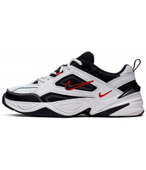 Nike M2k Tekno White Black Red