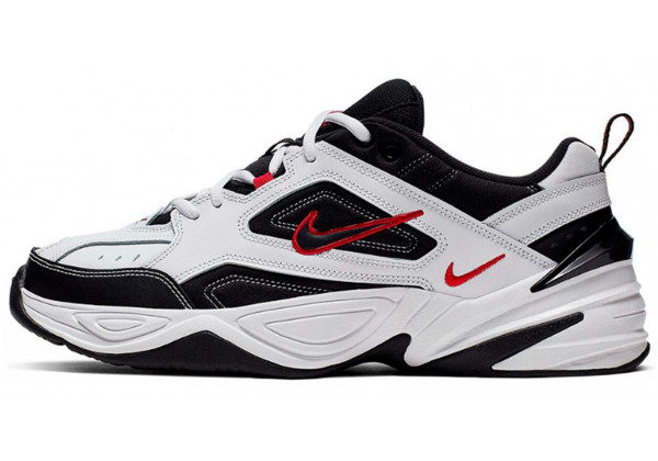 Nike M2k Tekno White Black Red